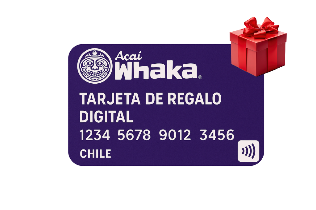 Tarjeta de regalo de Acai Whaka Chile 🎁